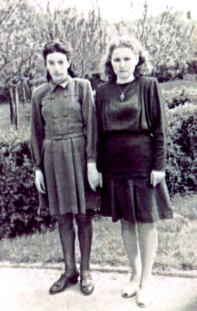 Ida Goldshmidt and her tutor Tatiana Ida Goldshmidt and her tutor Tatiana