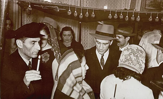 Zelik Kopelovich`s chuppah