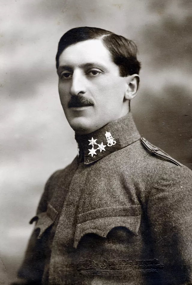 Bruno Braun mit K&amp;K Uniform