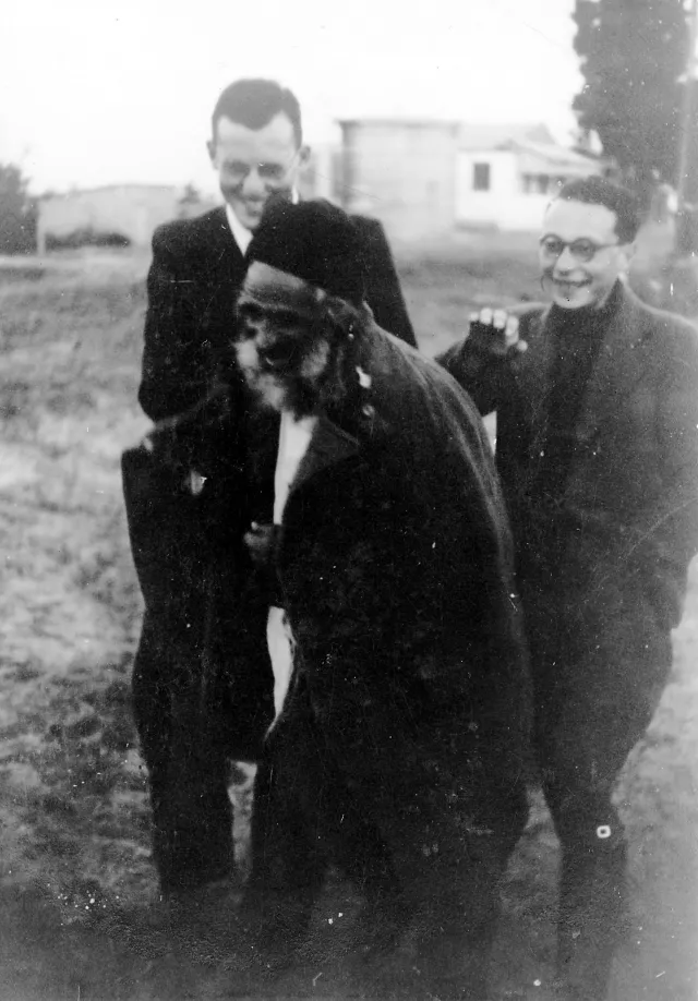 Lilli Tauber's brother Eduard Schischa in Israel