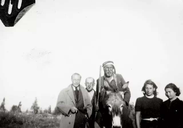 Eduard Schischa in Palästina