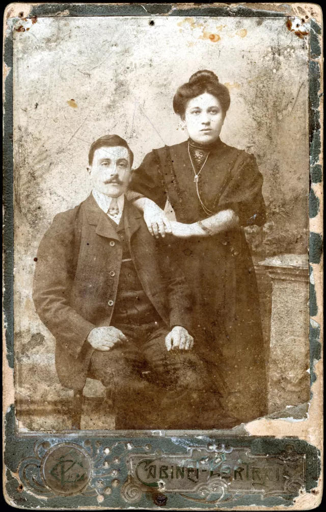 Borukh Ilyich Livshits and Fanya Lvovna Livshits