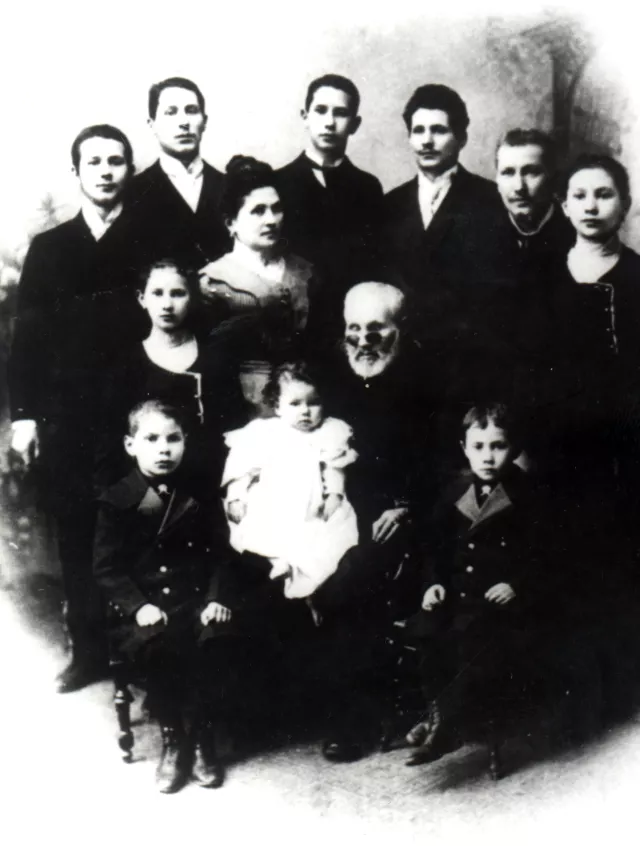 Golden wedding of Sigmund Steiner