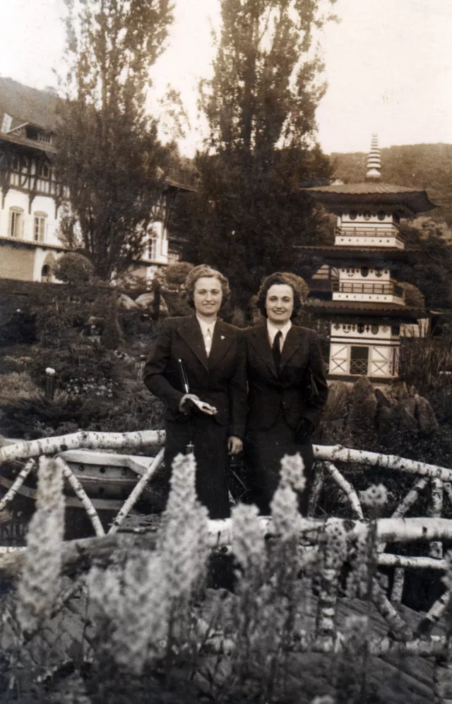 Margita Steinerova and Irenka Winczer