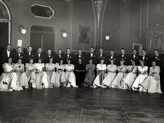 Gyorgy Preisz at a Duna Sport Club ball