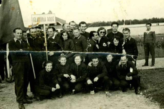 Arnold Leinweber at the target shoting competition
