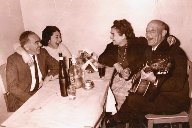 Bela Chitaristu' with  the singer Ioana Radu