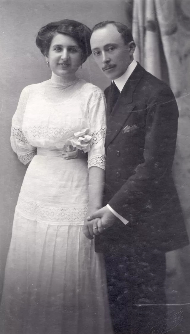 Somogyi Józsefné és a férje