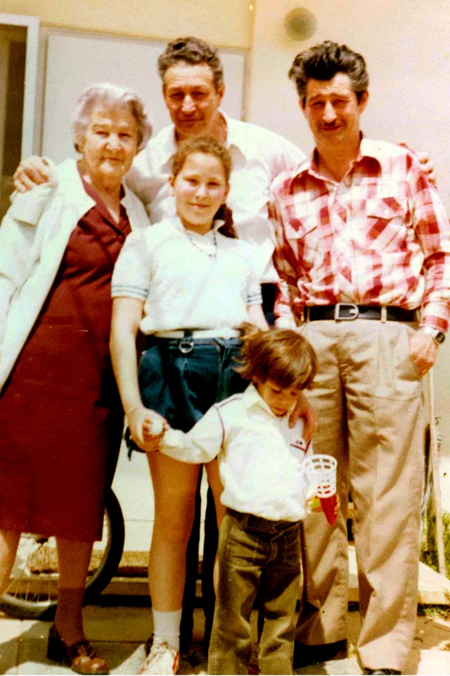 Blimette Benjamin's family