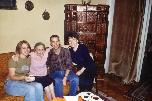 Steinmetz Bella otthonában