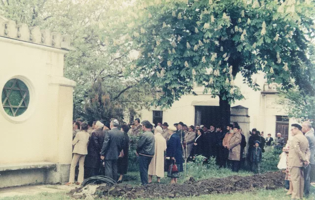 The Jewish cemetery in Marosvasarhely
