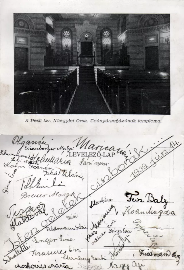 Margo Breuer's graduation post card Margo Breuer's graduation post card