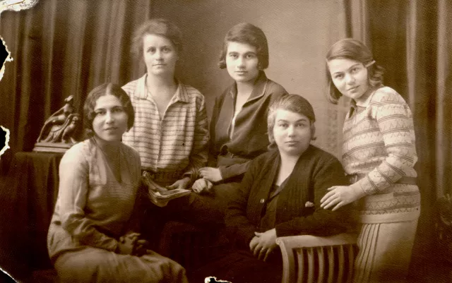 Kaufmann Róza és családja