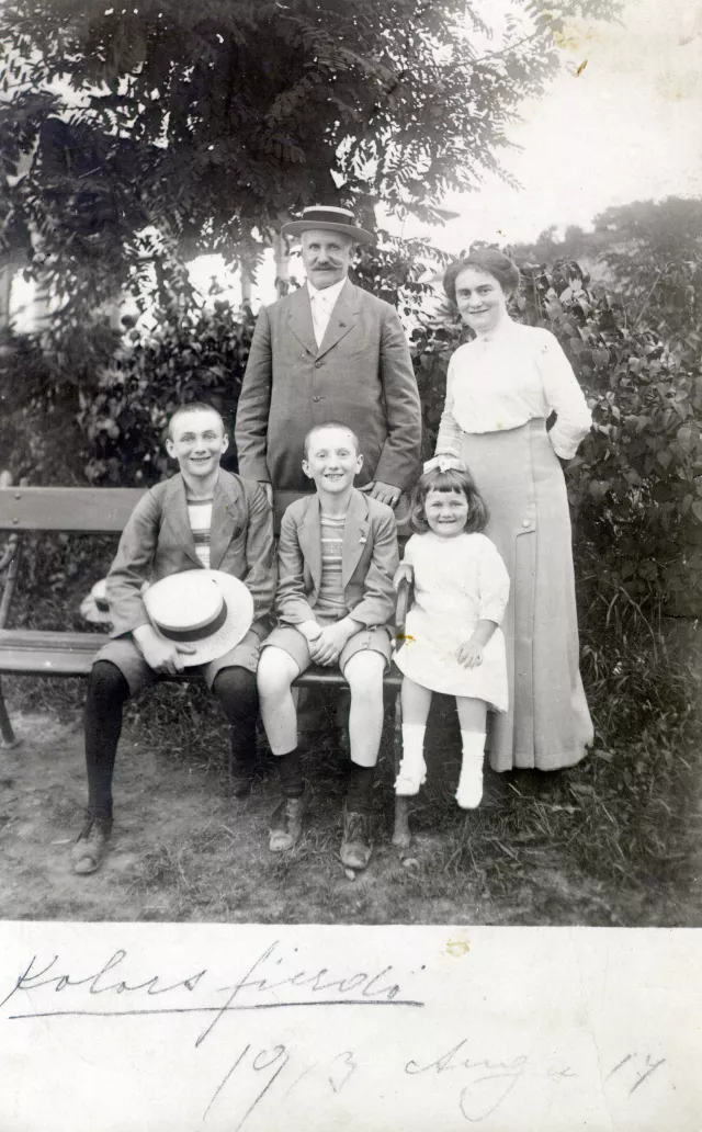 Ferenc Mestitz's family Ferenc Mestitz's family