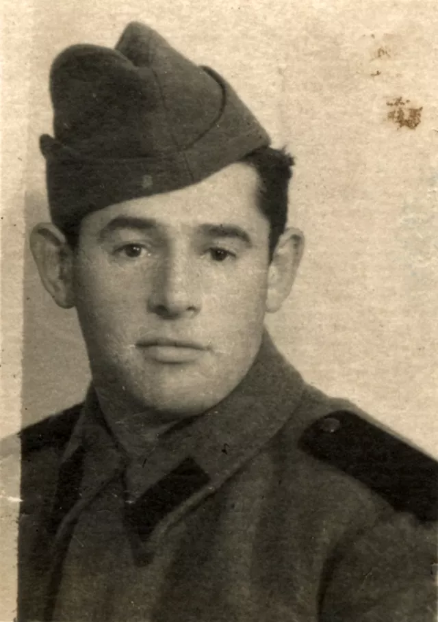 Blum Zoltán katonaként