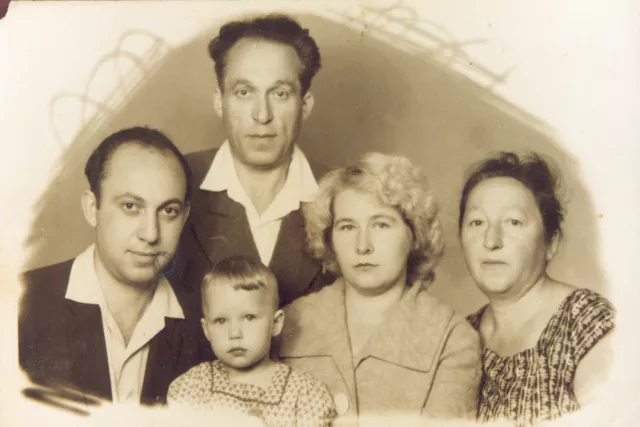 Alexander Paskov and his family on vacation