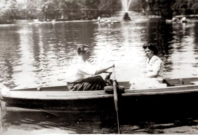 Sami Fiul with his wife, Neti