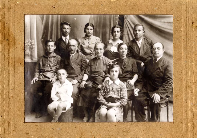 Israel and Misha Rubenstein and their families