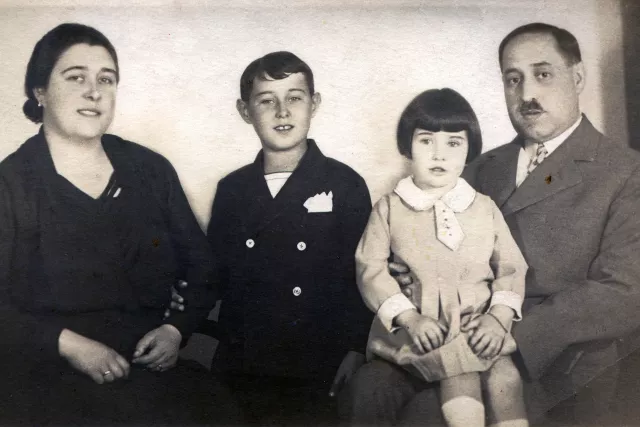 The Adler family The Adler family