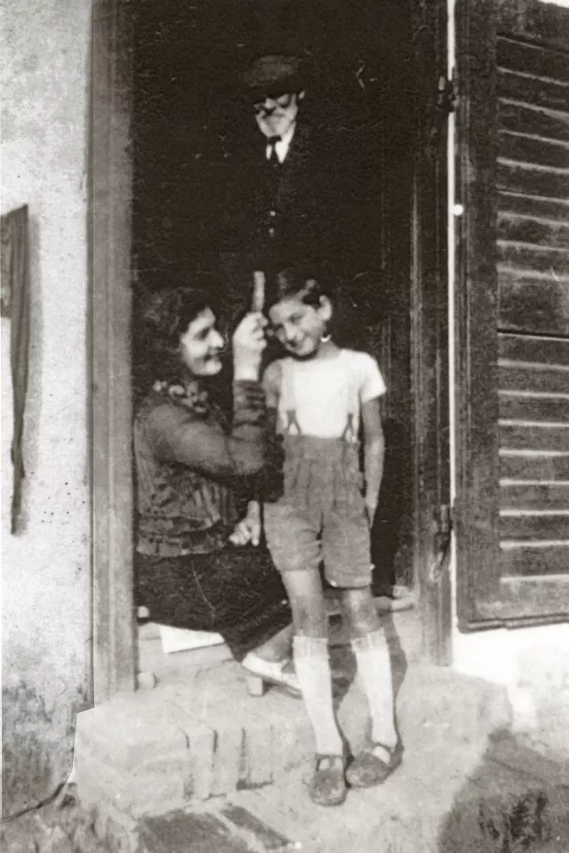 Abraham Pressburger at this grandfather's