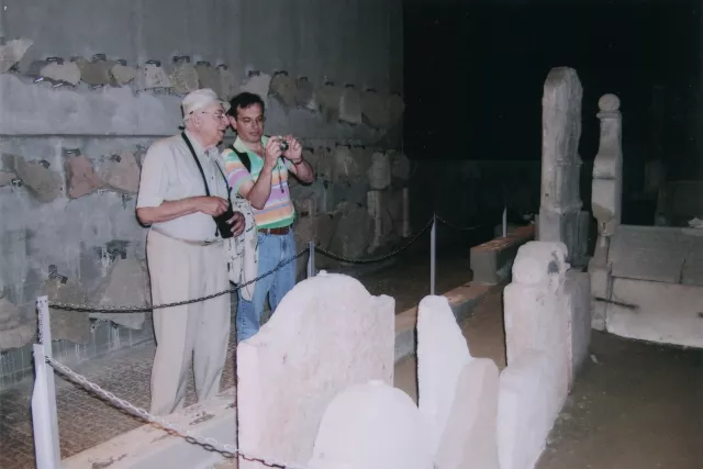 The Pressburgers in the Chatam Sofer Memorial