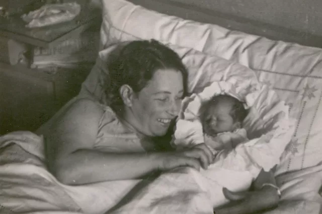 Agnesa Urbanova with her mother, Aurelia Sandorova