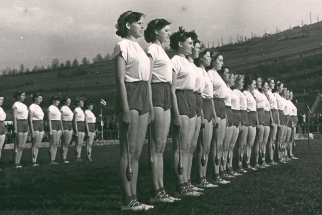 Agnesa Sandorova at the Sparta Games