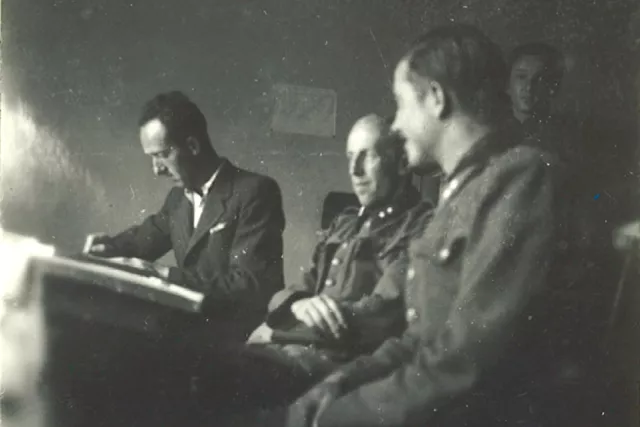 Bernard Knezo Schönbrun as a draftsman