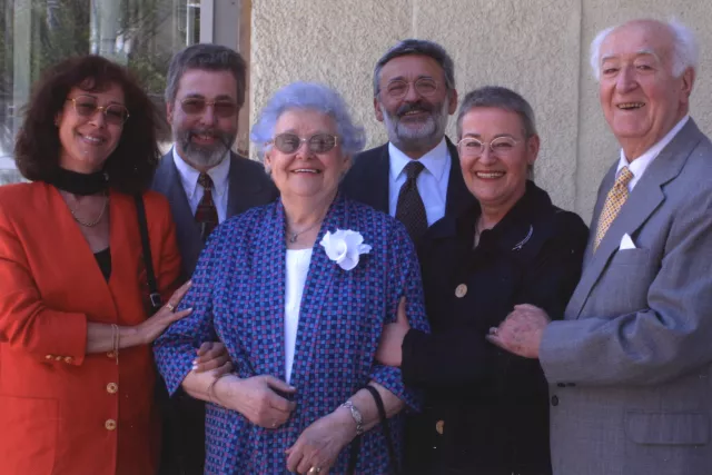 Anna Knezova Schönbrunova's 80th birthday party