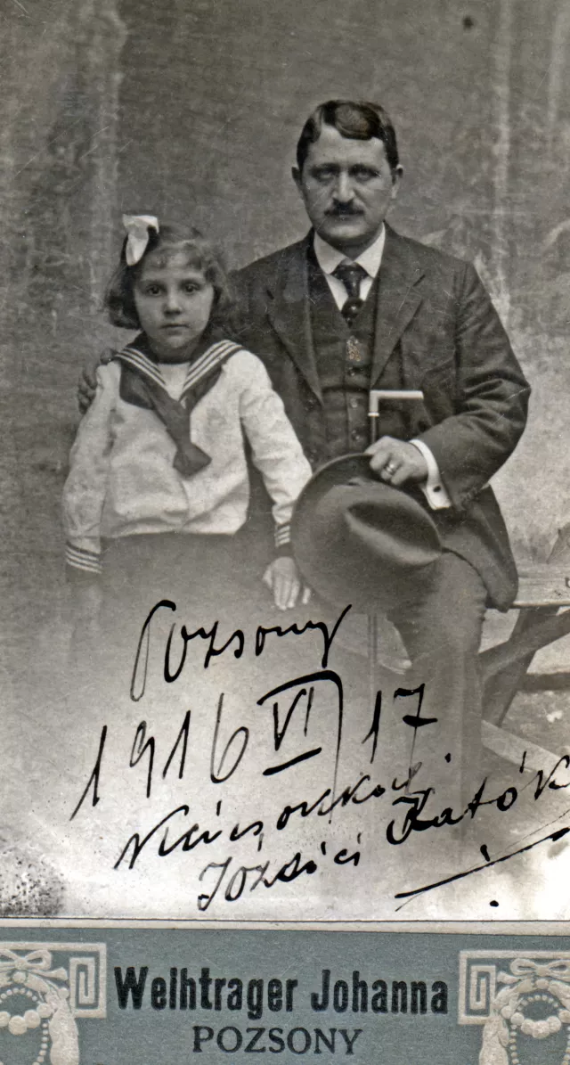 Katarina Lofflerova and Jozef Vidor