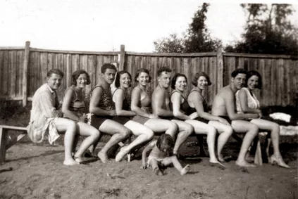 'Teacher' with friends