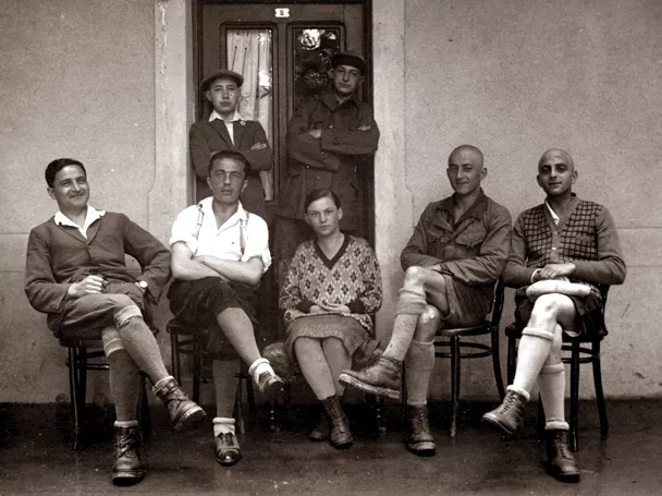 Teodor Pasternak and friends