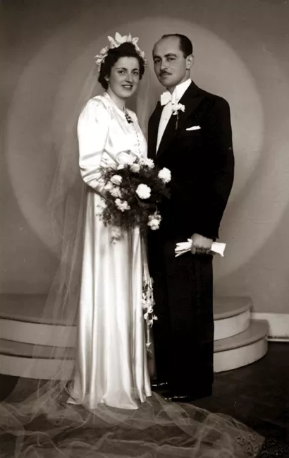 Edita Fraenklova and Pali Fraenkl