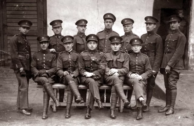 Vojtech Pasternak and fellow soldiers Vojtech Pasternak and fellow soldiers