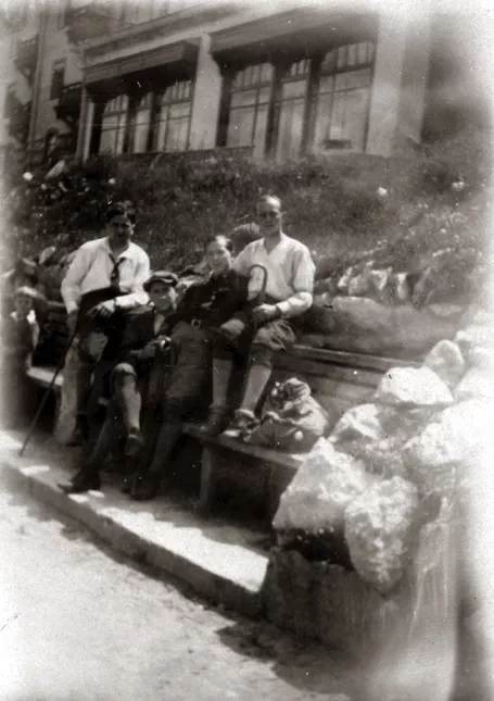 Teodor  Pasternak and friends