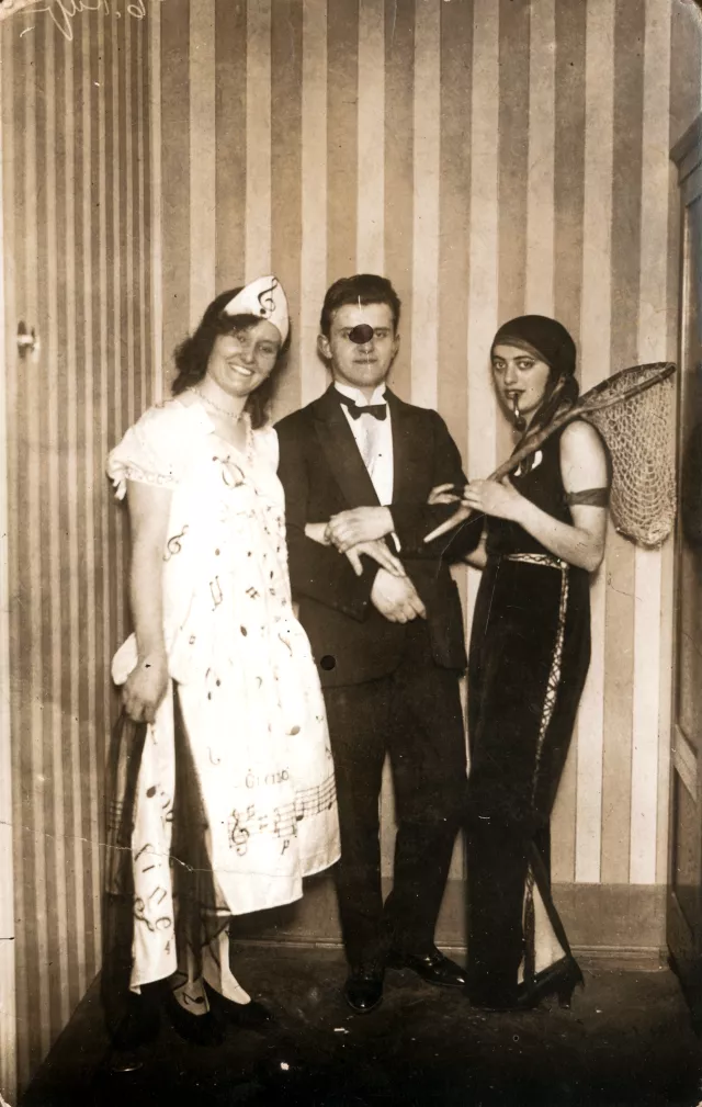 Regina Eskenazi dressed up for Purim Regina Eskenazi dressed up for Purim