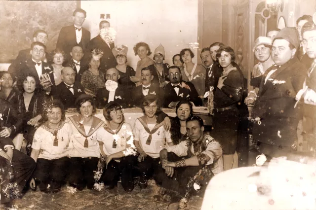 Purim Ball in the Jewish community