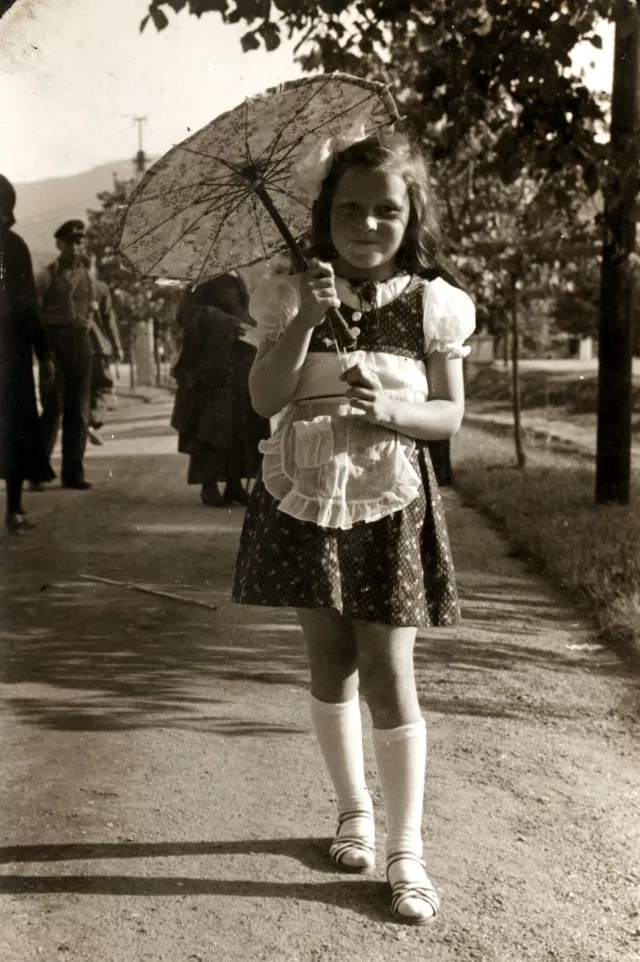 Matilda Cerge on vacation at the Vrnjacka Spa