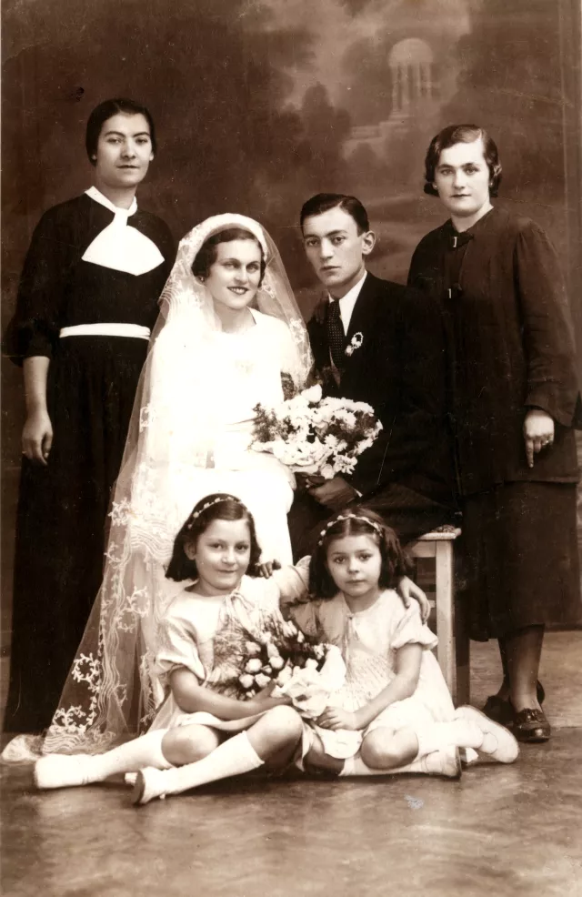 Matilda Cerge at a wedding