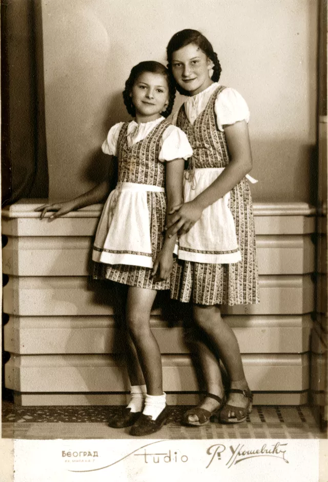 Matilda Cerge and her sister Breda Simonovic Matilda Cerge and her sister Breda Simonovic