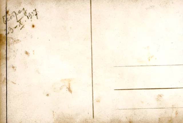 Back of photo of Avram Kalef