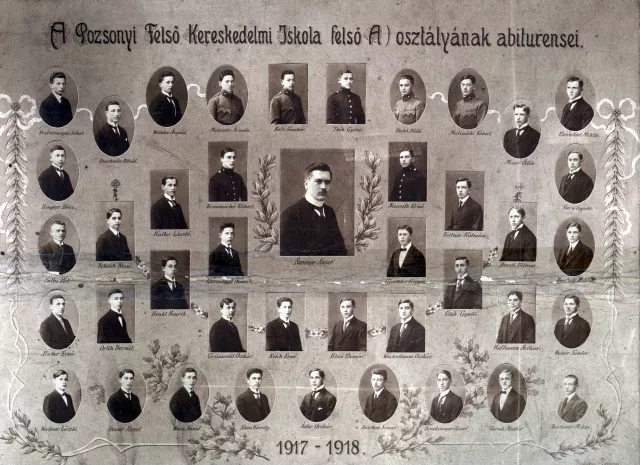 Viliam Brody's Academy of Commerce graduation photo