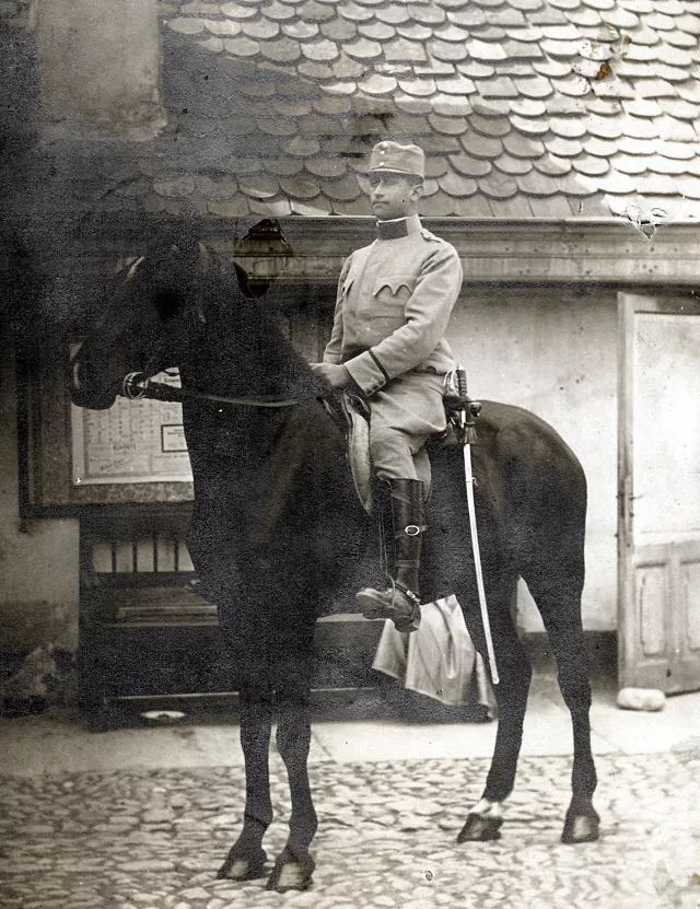 Max Schwarz in der k. - u. - k.  Armee