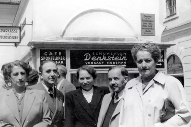 Frieda Scheuer im Urlaub in Bad Gastein