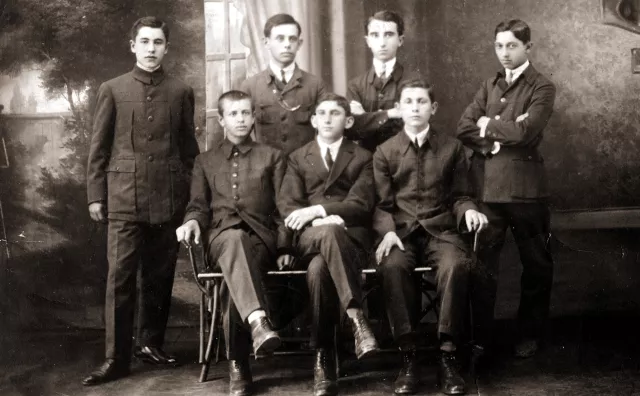 Leon Segenreich als Schüler