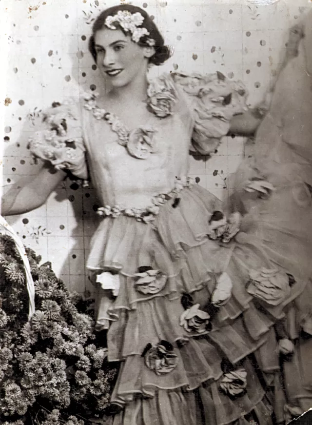 Ilona Seifert in an operetta