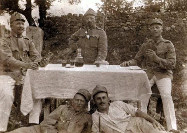 Ilona Seifert's uncle Oszkar Wollner as a soldier