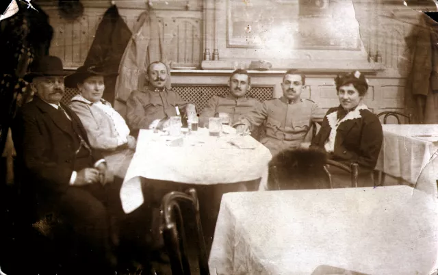 Ilona Seifert's father Oszkar Riemer and mother Iren Riemer as fiances