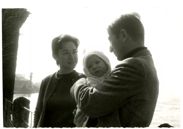 Günel and Güler Orgun with their son Orhan