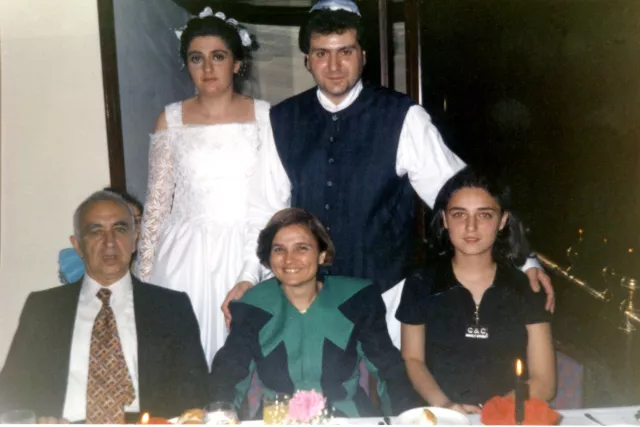 Harun Bozo at his neighbor's wedding